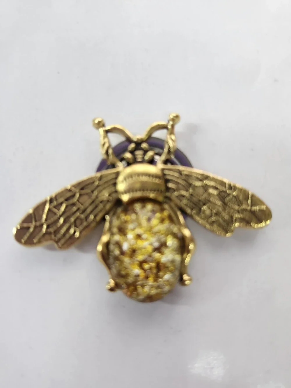 firefly magnetic brooch vintage